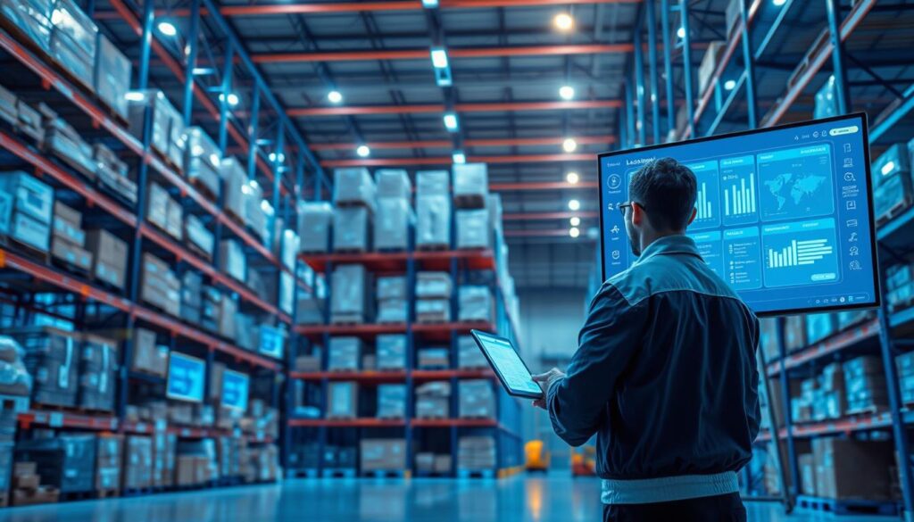 Moderne Lagerlogistik Software im Einsatz Moderne Lagerlogistik Software im Einsatz