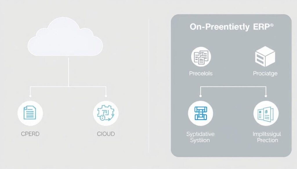 cloud erp vs on-premise cloud erp vs on-premise
