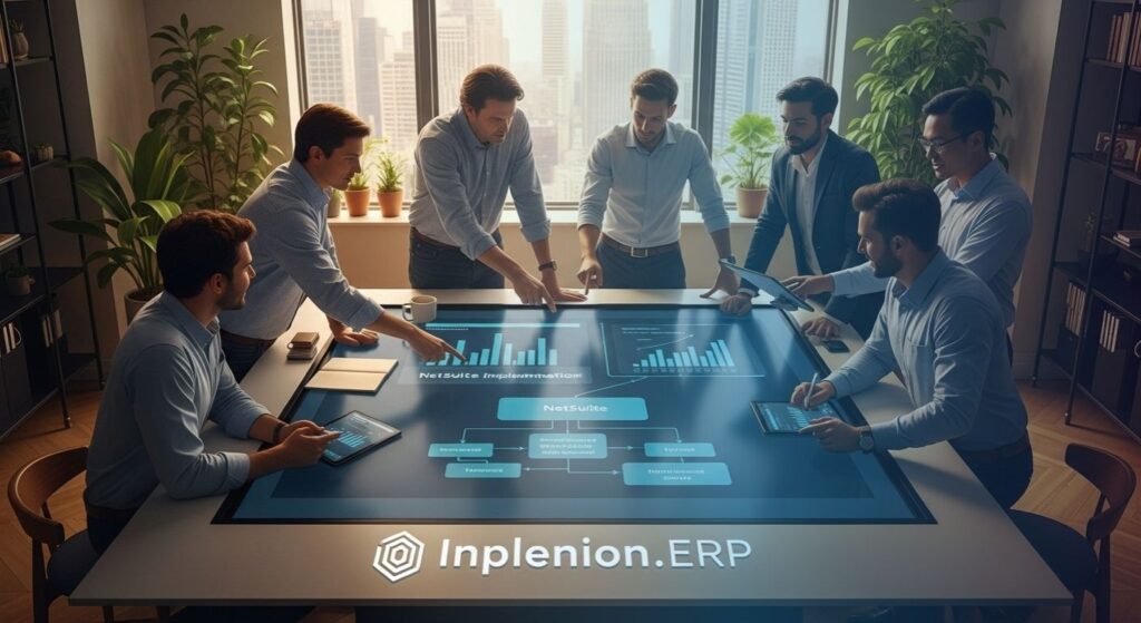 Wie läuft die Implementierung von NetSuite mit einem Partner wie Inplenion.ERP
